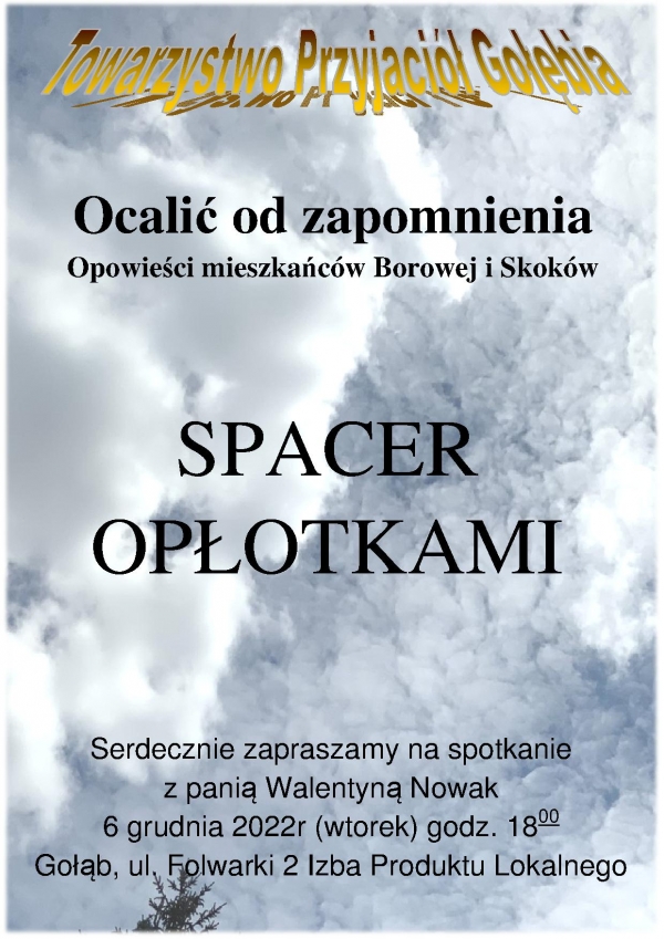 Zaproszenie na spotkanie