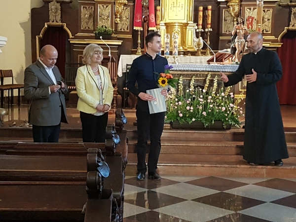 Koncert organowy w Gołębiu