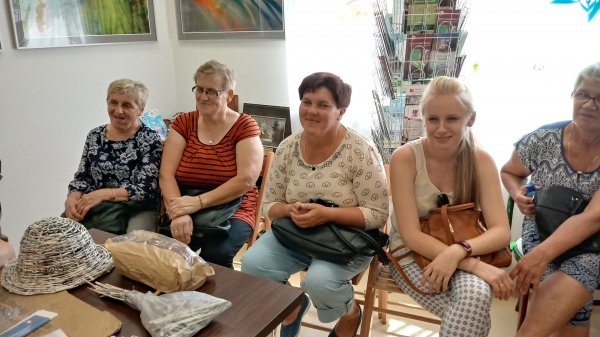 Goście z Serokomli z wizytą w Gołębiu