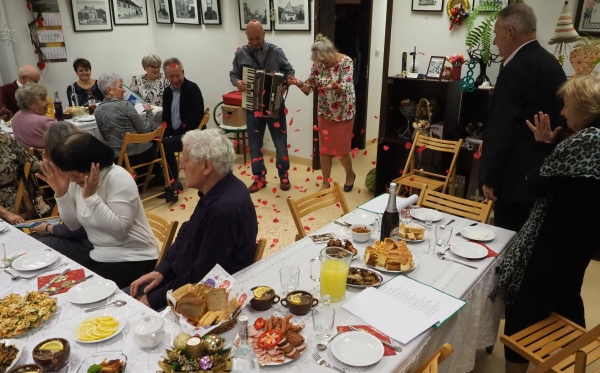 Spotkanie Noworoczne członk&oacute;w Towarzystwa Przyjaci&oacute;ł Gołębia