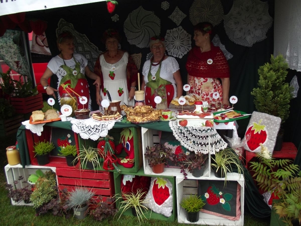 Towarzystwo Przyjaci&oacute;ł Gołębia na 6. Święcie Truskawki w Gminie Puławy